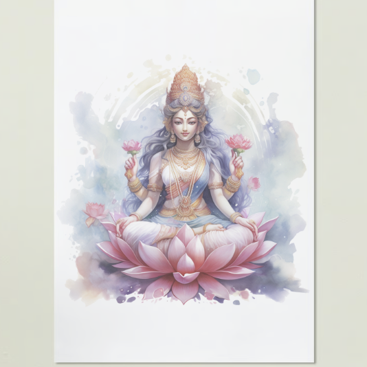 Lakshmi Pastel Print