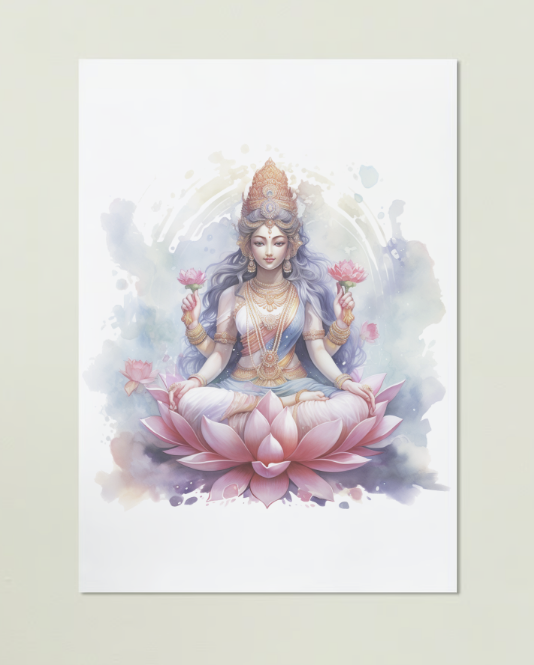 Lakshmi Pastel Print