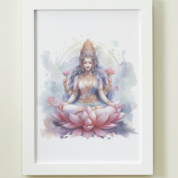 Lakshmi Pastel Print