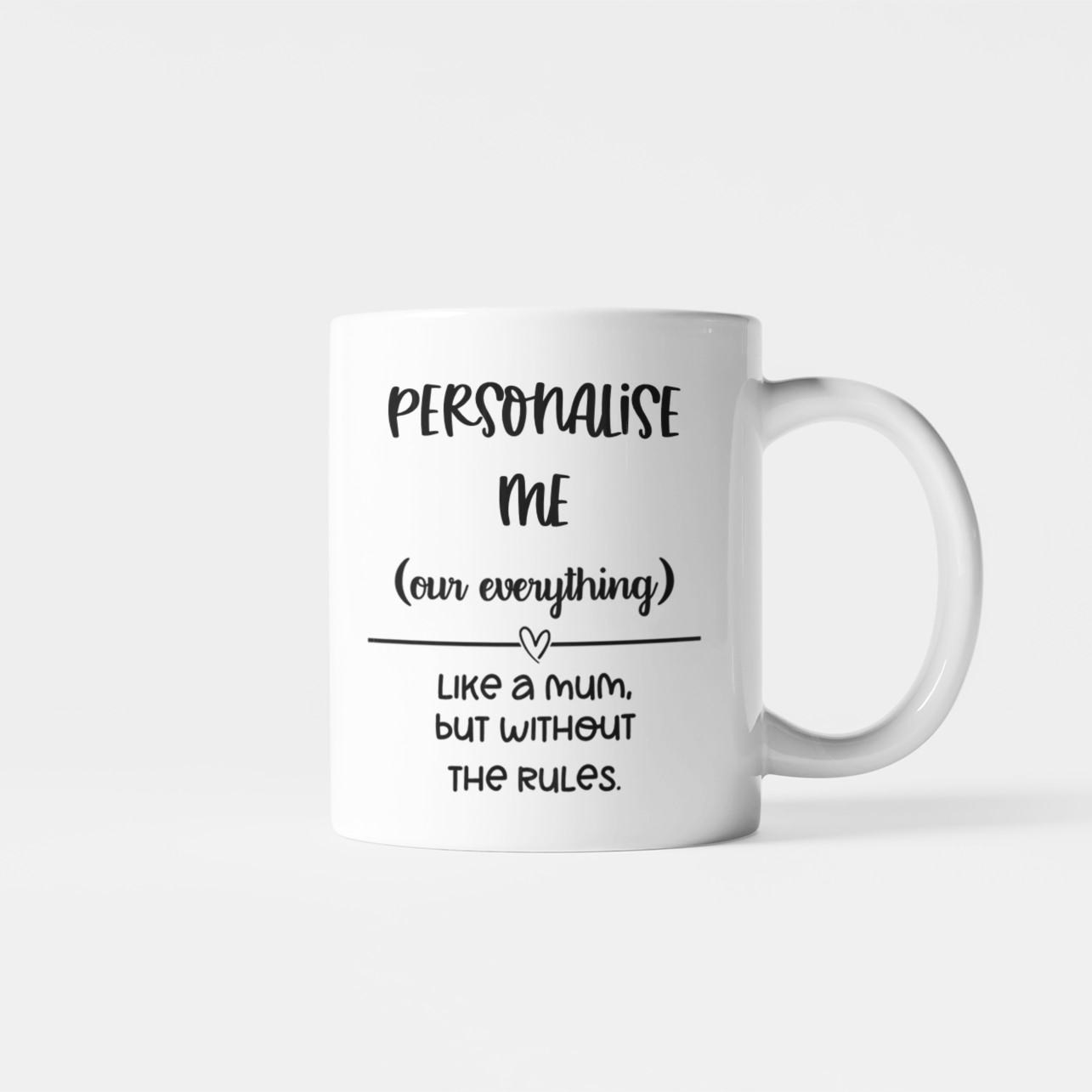 Personalise Me Like A Mum Mug