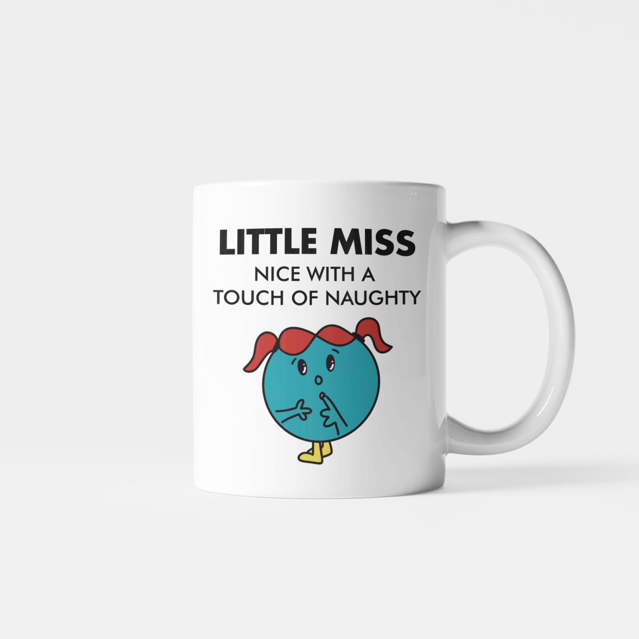 Little Miss Nice With A Touch of Naughty Mug