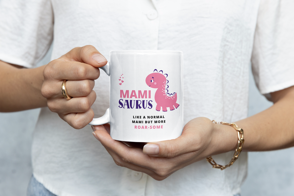 
                  
                    Pink Saurus Mug
                  
                