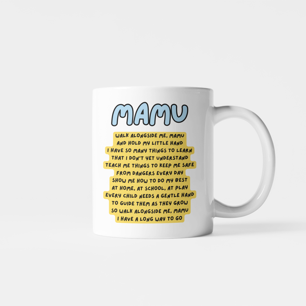 Walk Alongside Me Uncle Mug