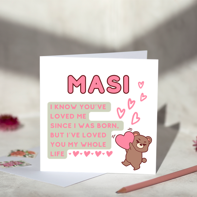 I Have Loved You For Her Greeting Card