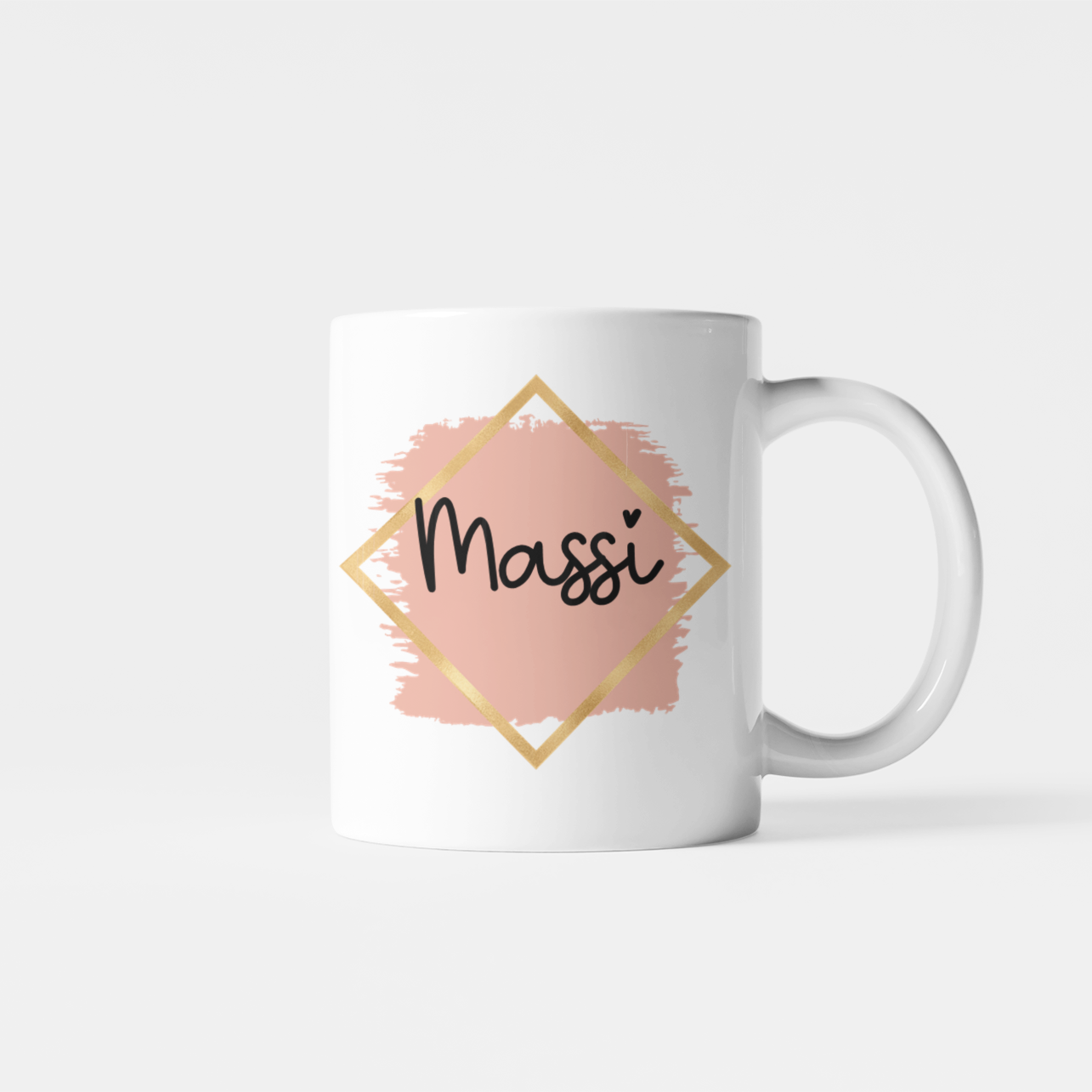 Coral Name Mug