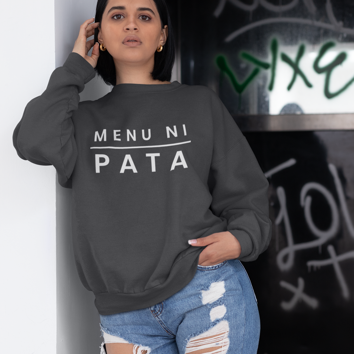 Menu Ni Pata Unisex Sweatshirt - Various Colours