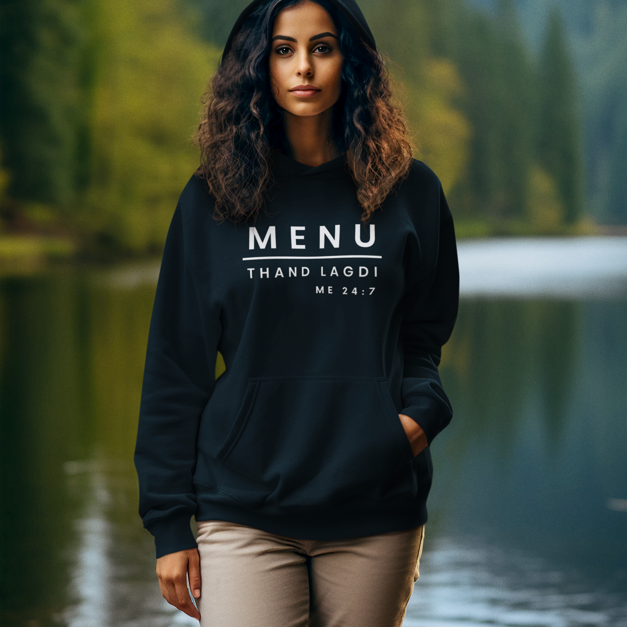 Menu Thand Lagdi Unisex Hoodie - Various Colours