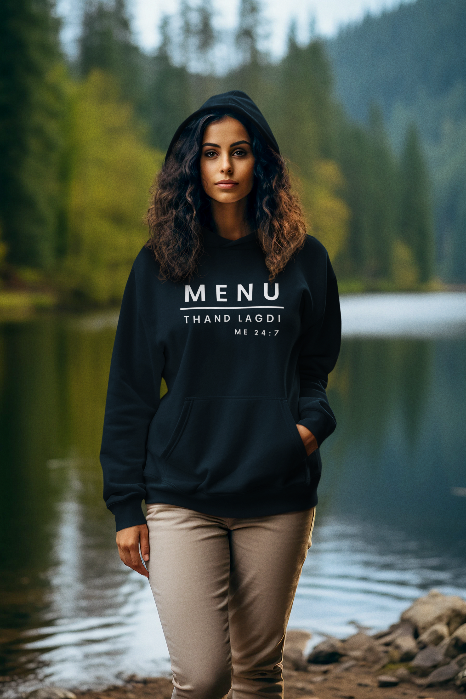 Menu Thand Lagdi Unisex Hoodie - Various Colours