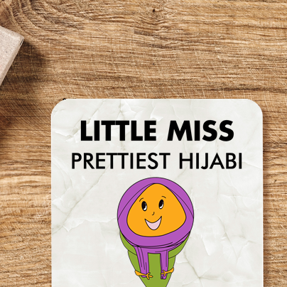 Miss Prettiest Hijabi Coaster
