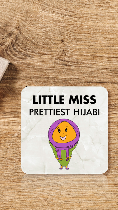 Miss Prettiest Hijabi Coaster
