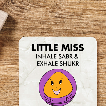 Miss Inhale Sabr Coaster