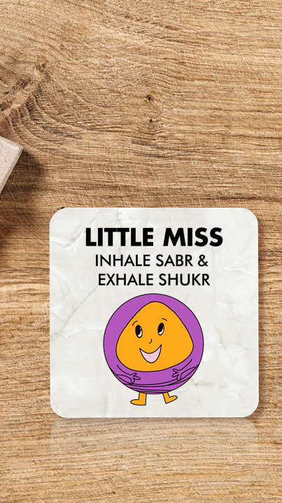 Miss Inhale Sabr Coaster