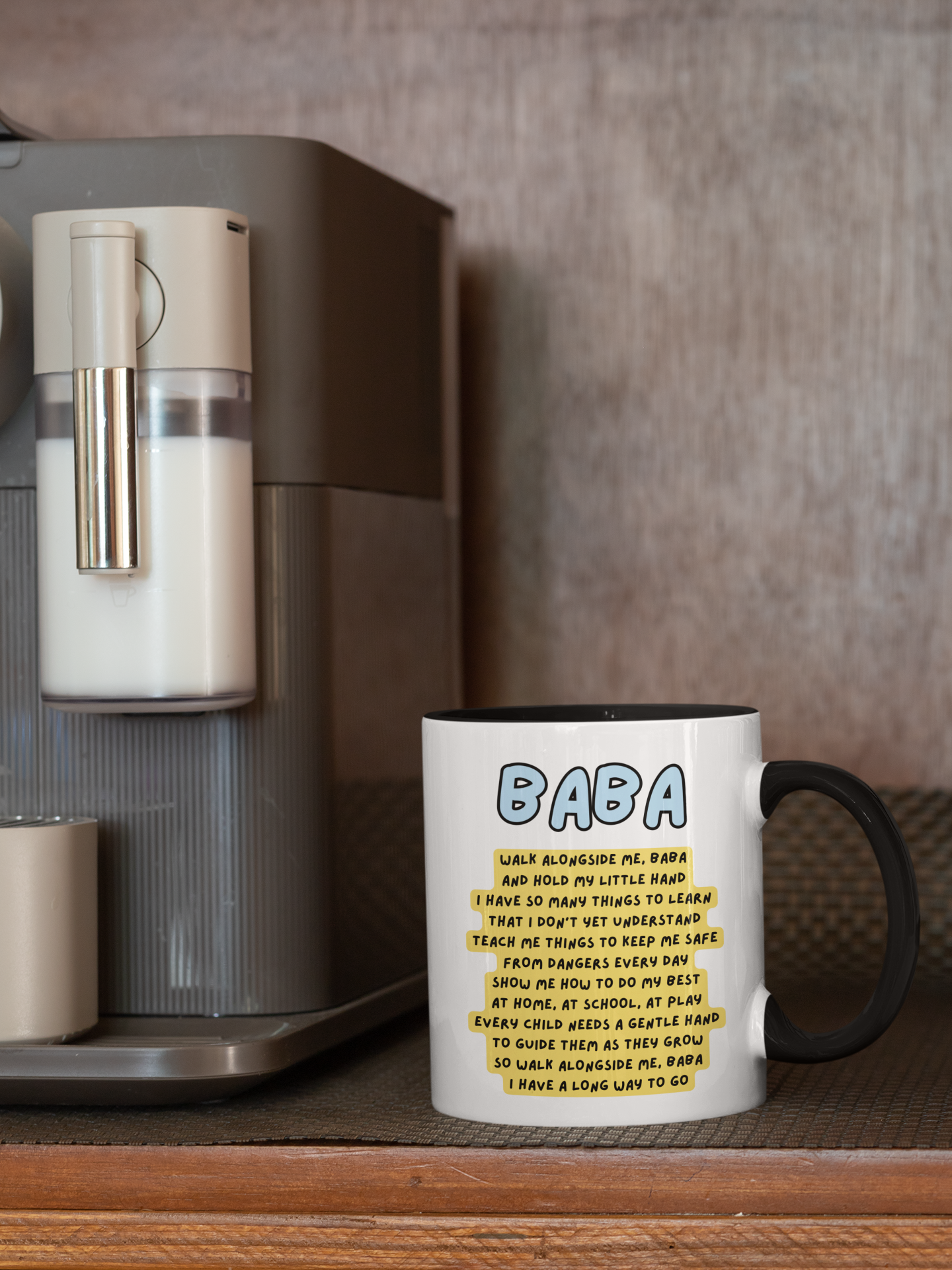 Walk Alongside Me Grandad Mug