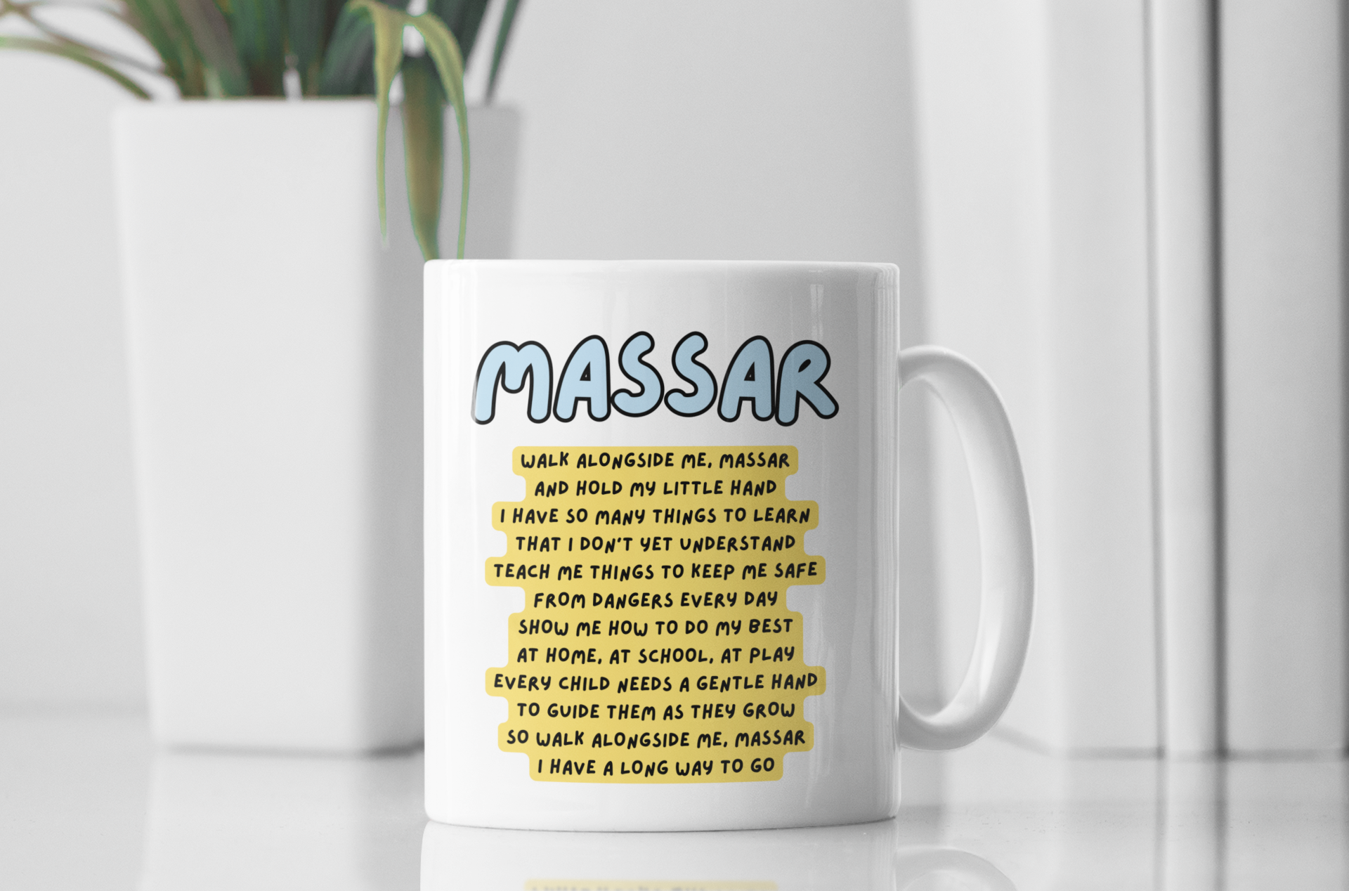 Walk Alongside Me Uncle Mug