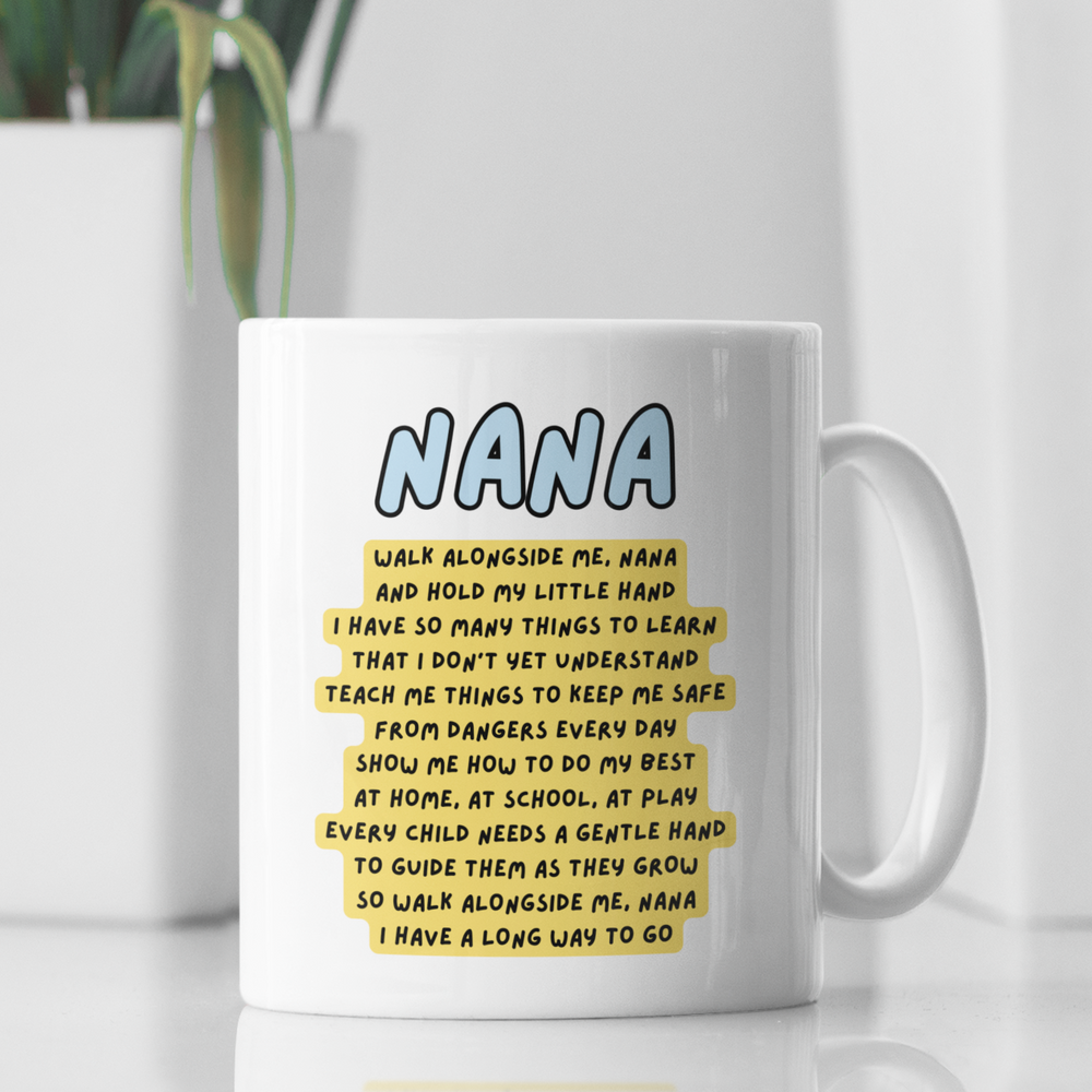 
                      
                        Walk Alongside Me For Him Name Mug
                      
                    