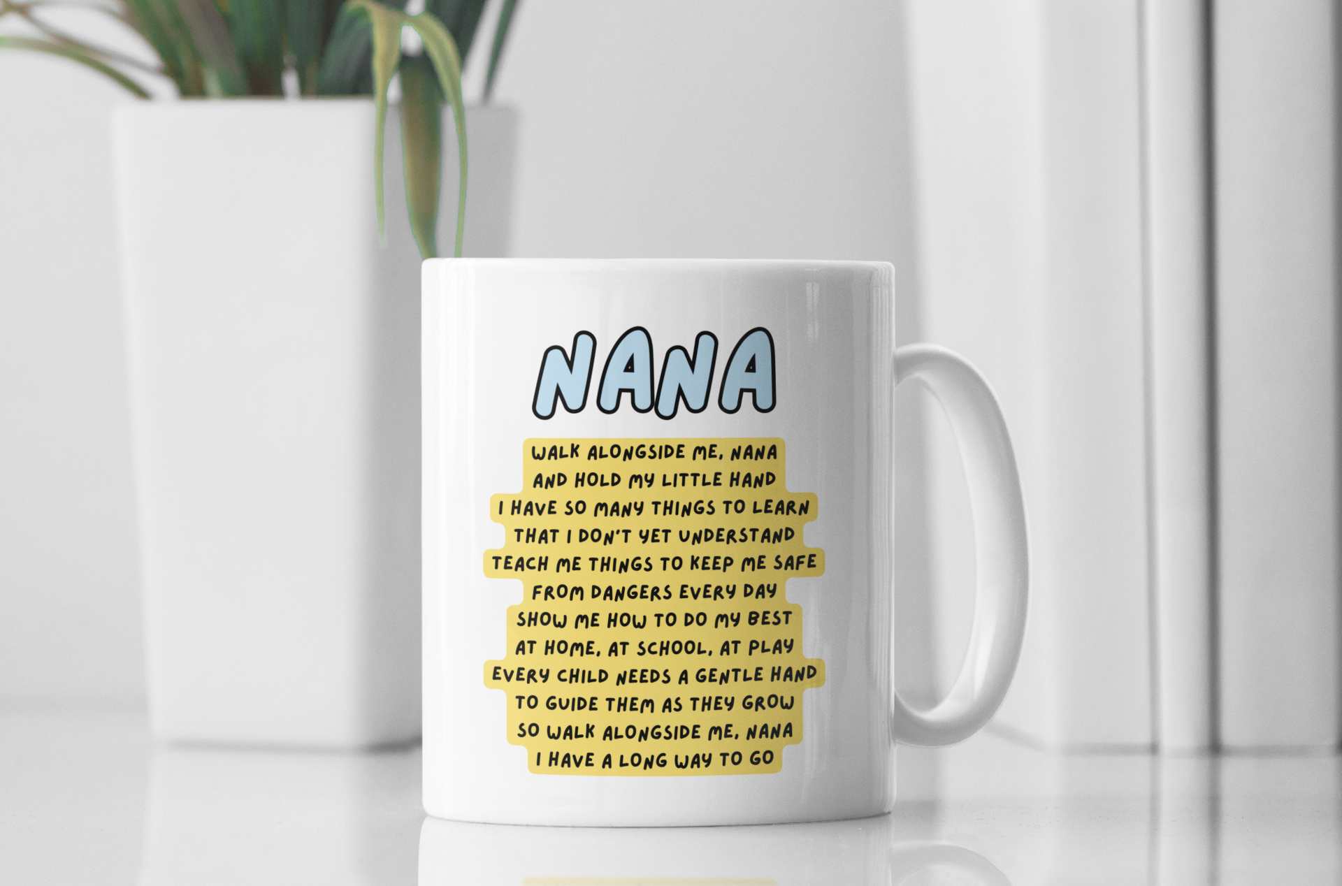 Walk Alongside Me Grandad Mug