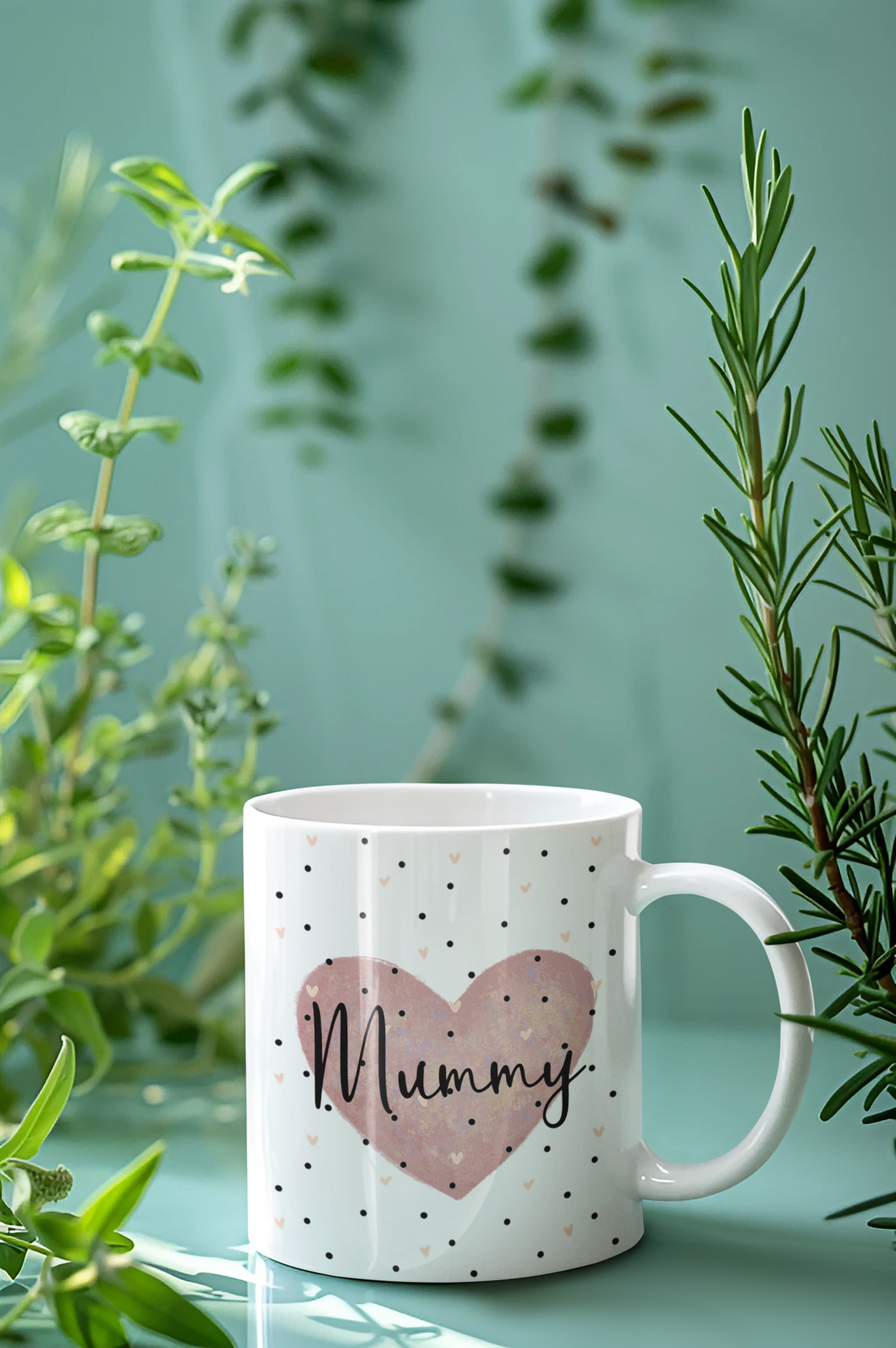 Pretty Pink Heart Mug For Her Mug