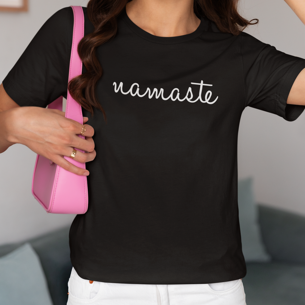 
                      
                        BASIC ESSENTIALS: Namaste Tee
                      
                    