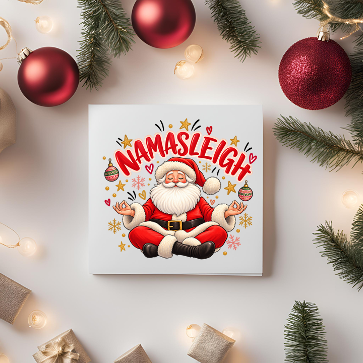 Namasleigh Christmas Card