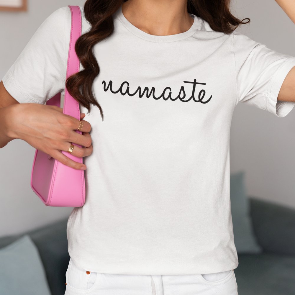 
                      
                        BASIC ESSENTIALS: Namaste Tee
                      
                    