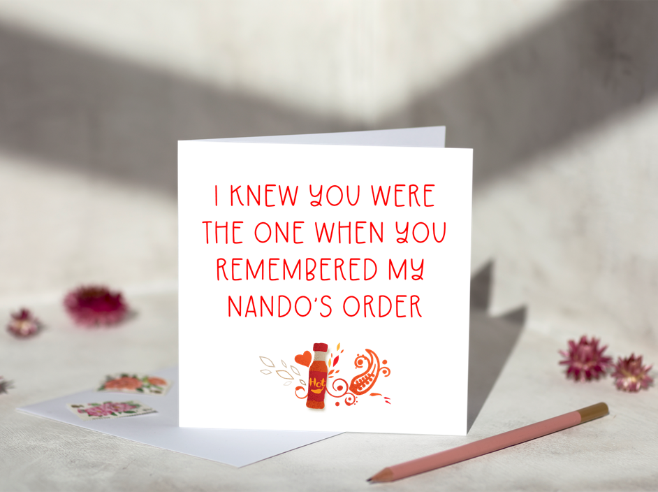Nando's Greeting Card
