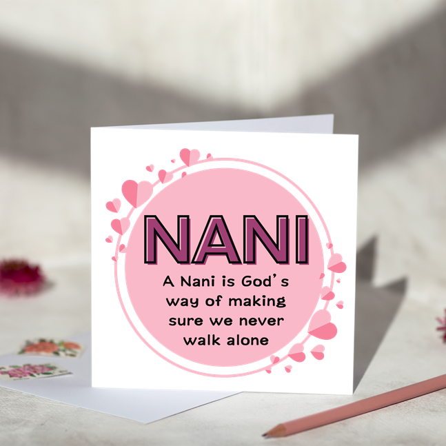 God's Way For Grandma Card