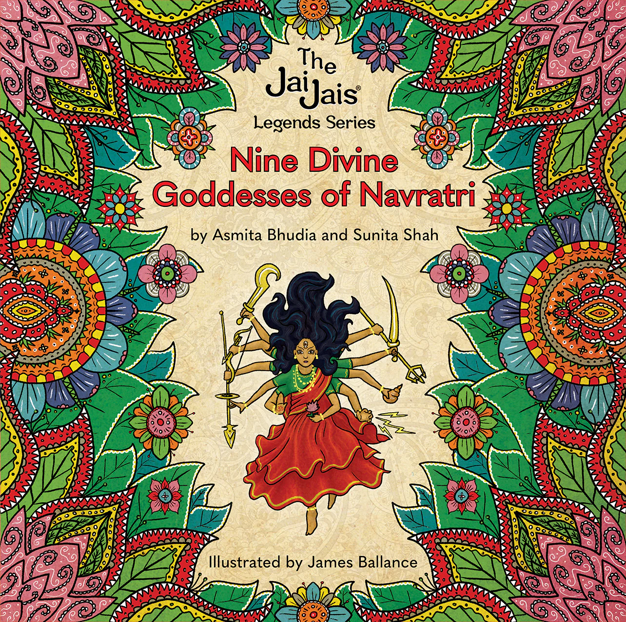 Nine Divine Goddesses of Navratri Book