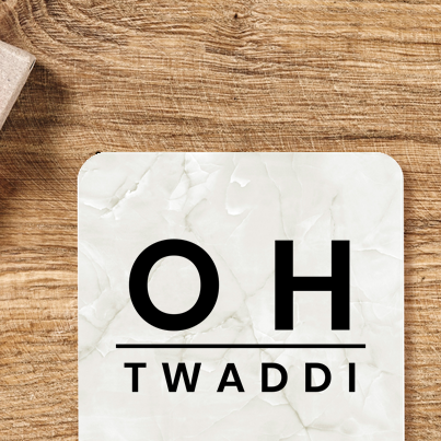 Oh Twaddi Coaster