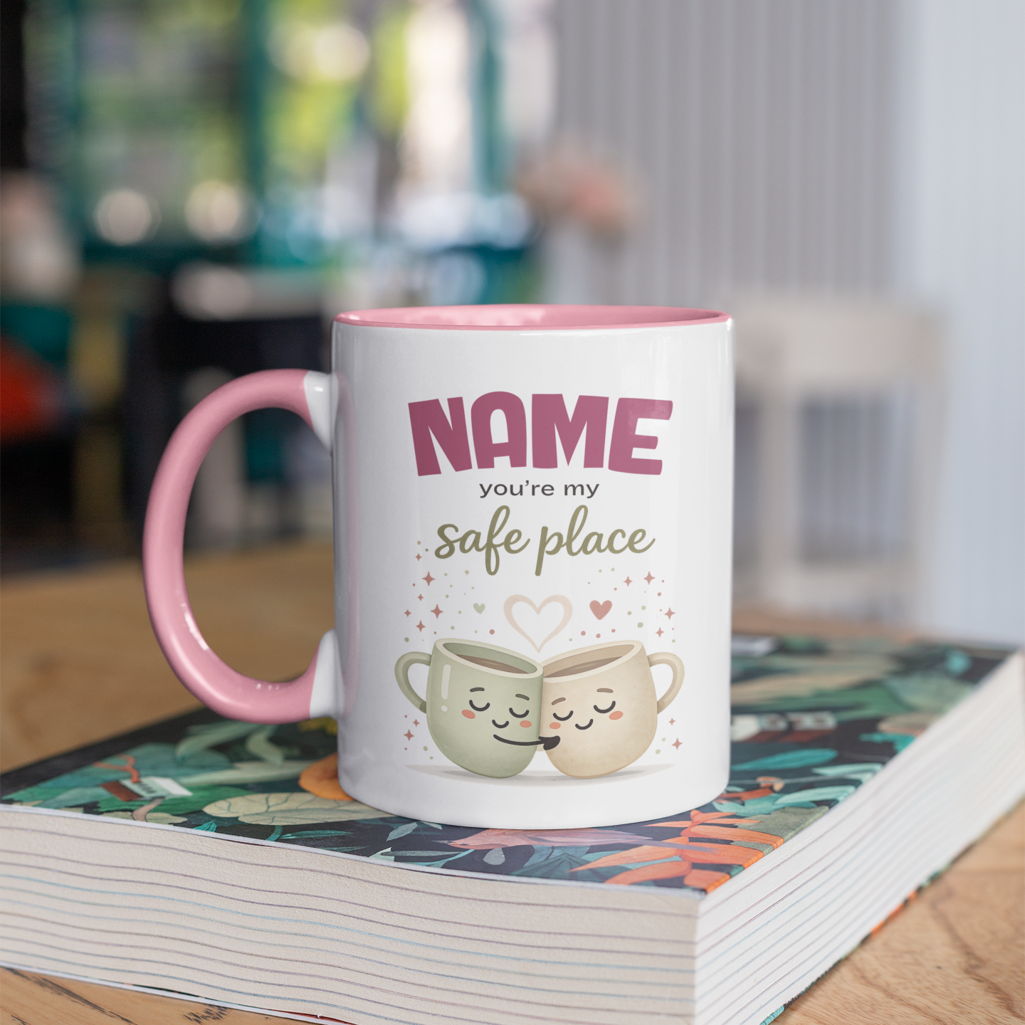 Personalise Me Safe Place Mug