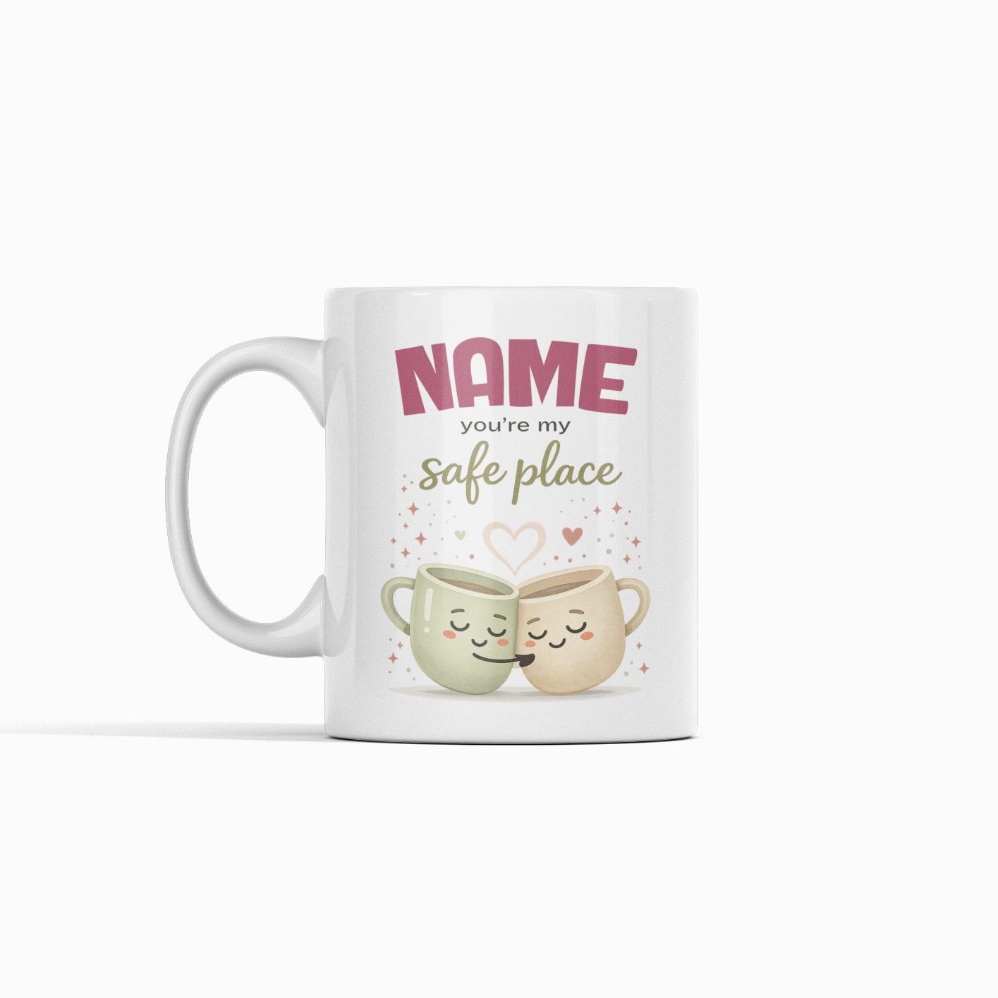 Personalise Me Safe Place Mug