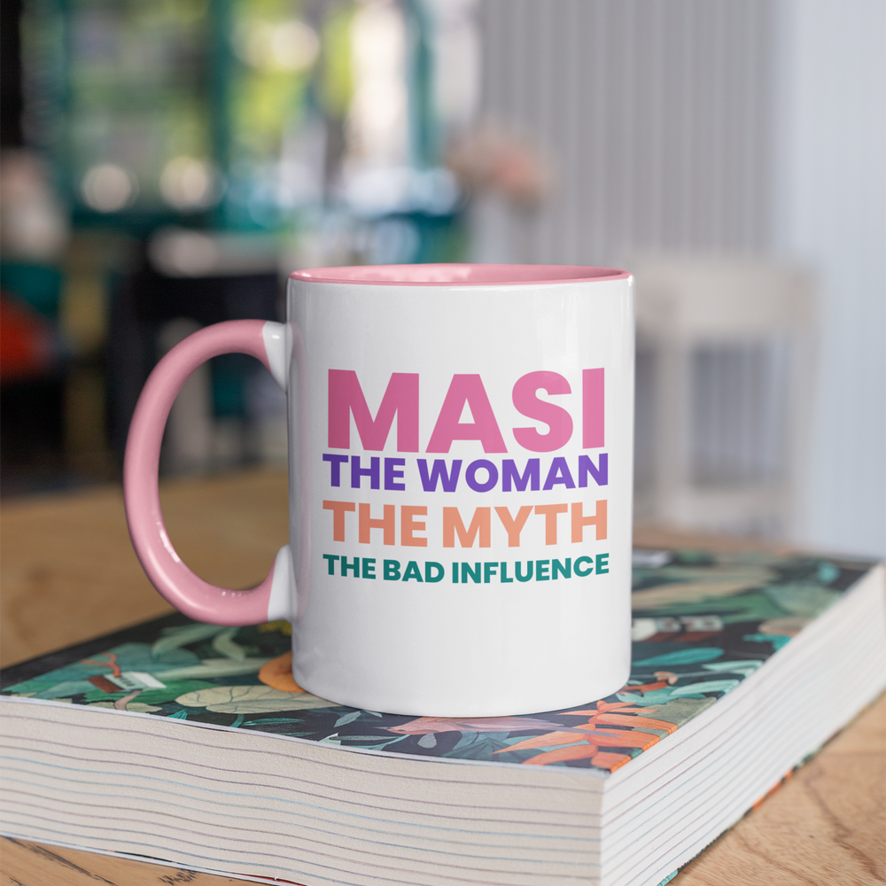 
                      
                        The Myth Bad Influence Female Mug
                      
                    