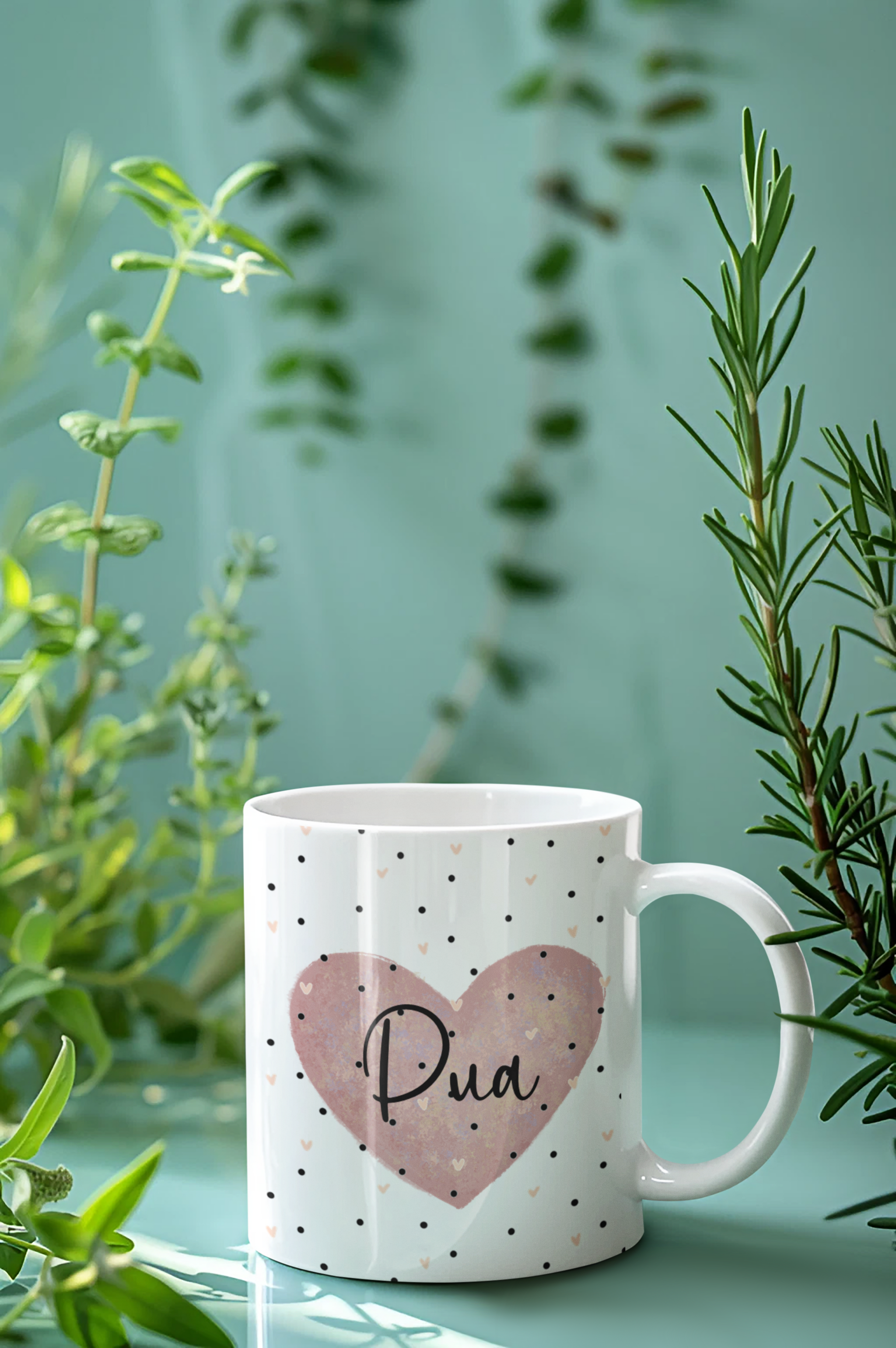 Pretty Pink Heart Mug For Her Mug