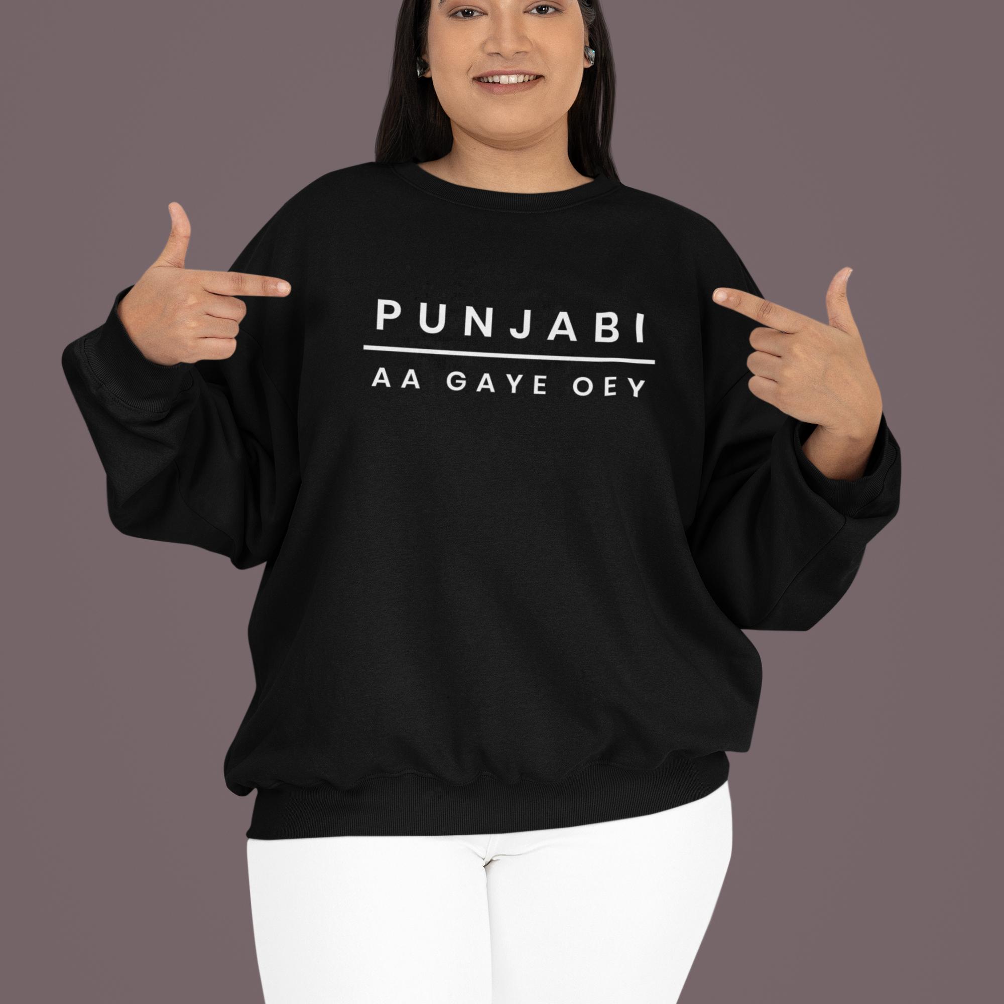 Punjabi Aa Gaye Oey Unisex Sweatshirt - Diljit Dosanjh