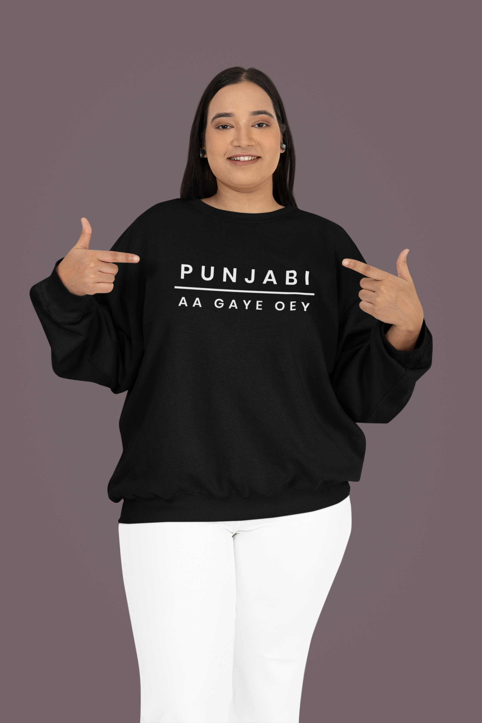 Punjabi Aa Gaye Oey Unisex Sweatshirt - Diljit Dosanjh