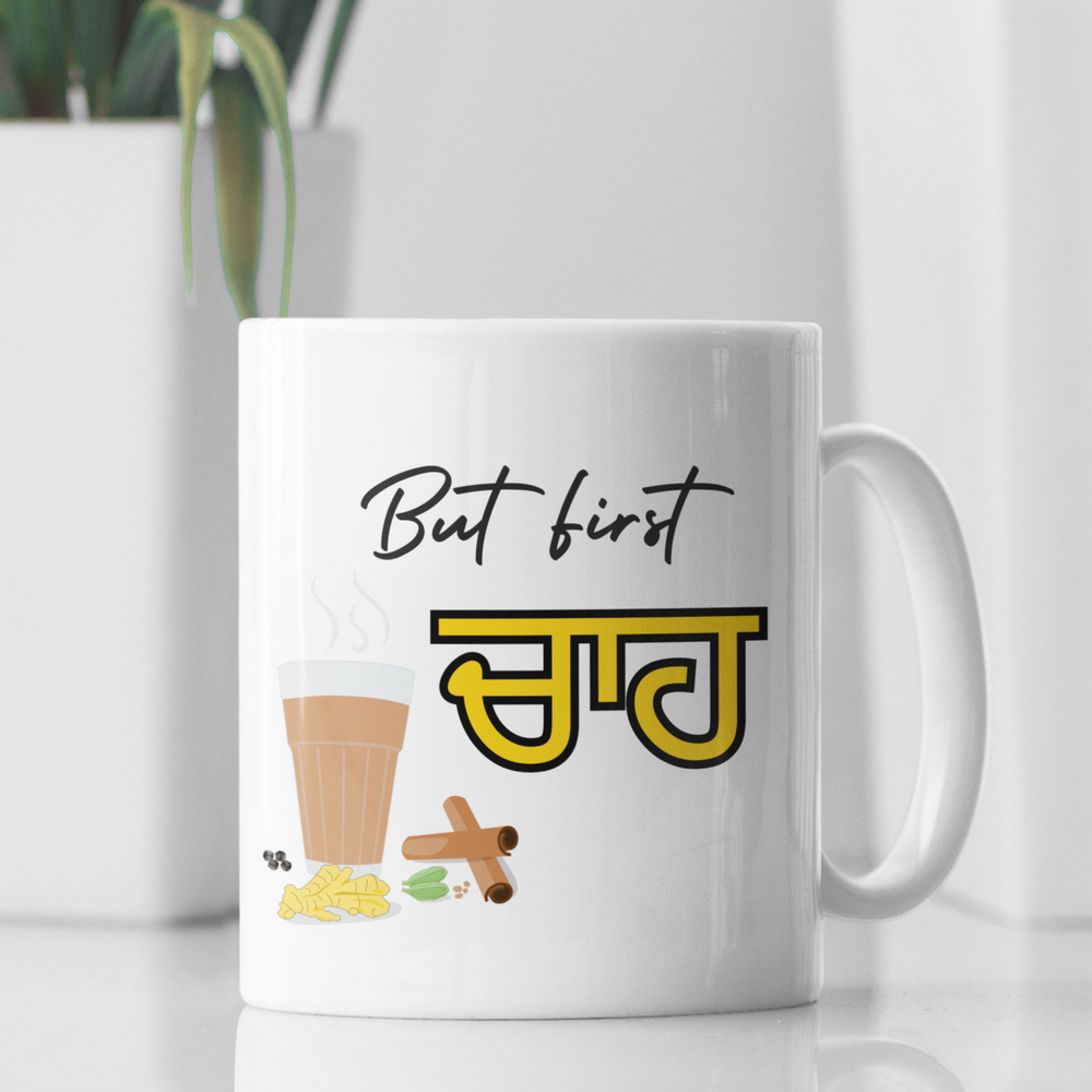 But First Chaa Punjabi Mug