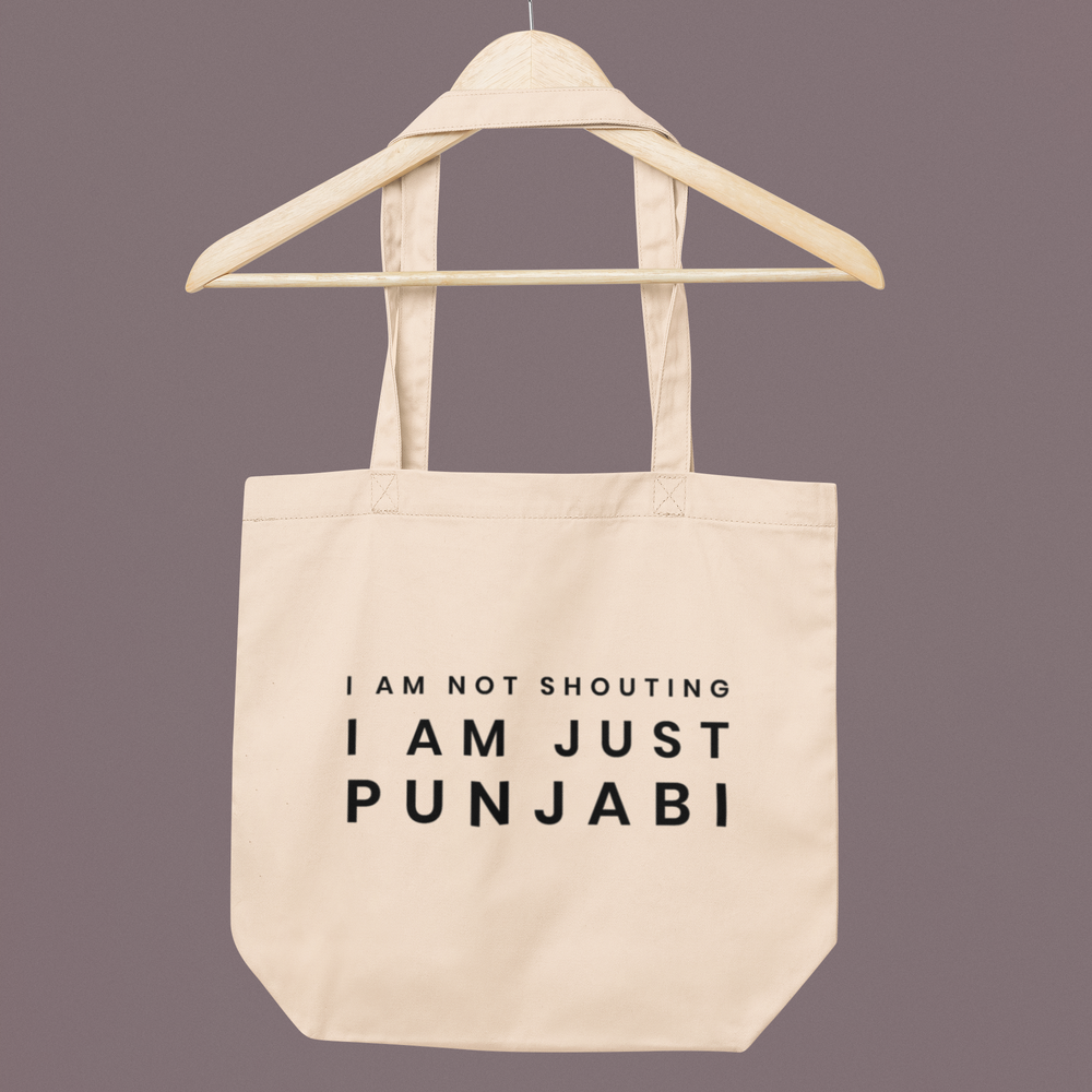 
                      
                        I Am Not Shouting Punjabi Large Tote Bag
                      
                    