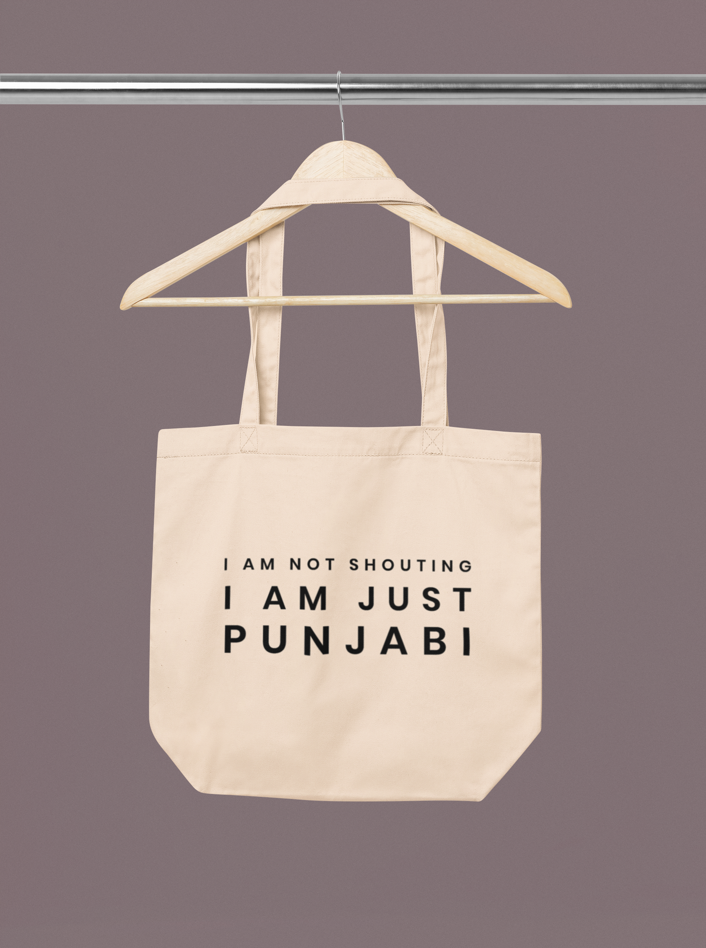 
                  
                    I Am Not Shouting Punjabi Large Tote Bag
                  
                