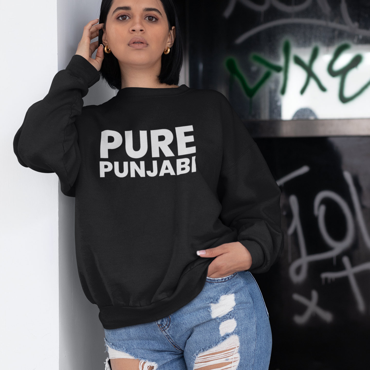 Pure Punjabi Unisex Sweatshirt - Various Colours