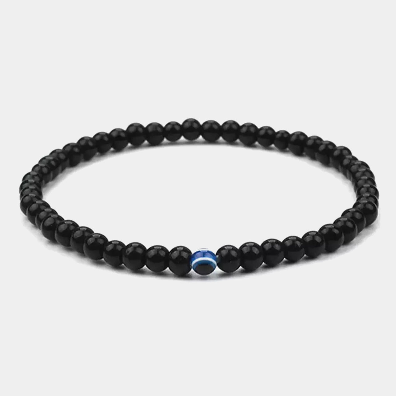 Soothing Protection Unisex Beaded Evil Eye Bracelet