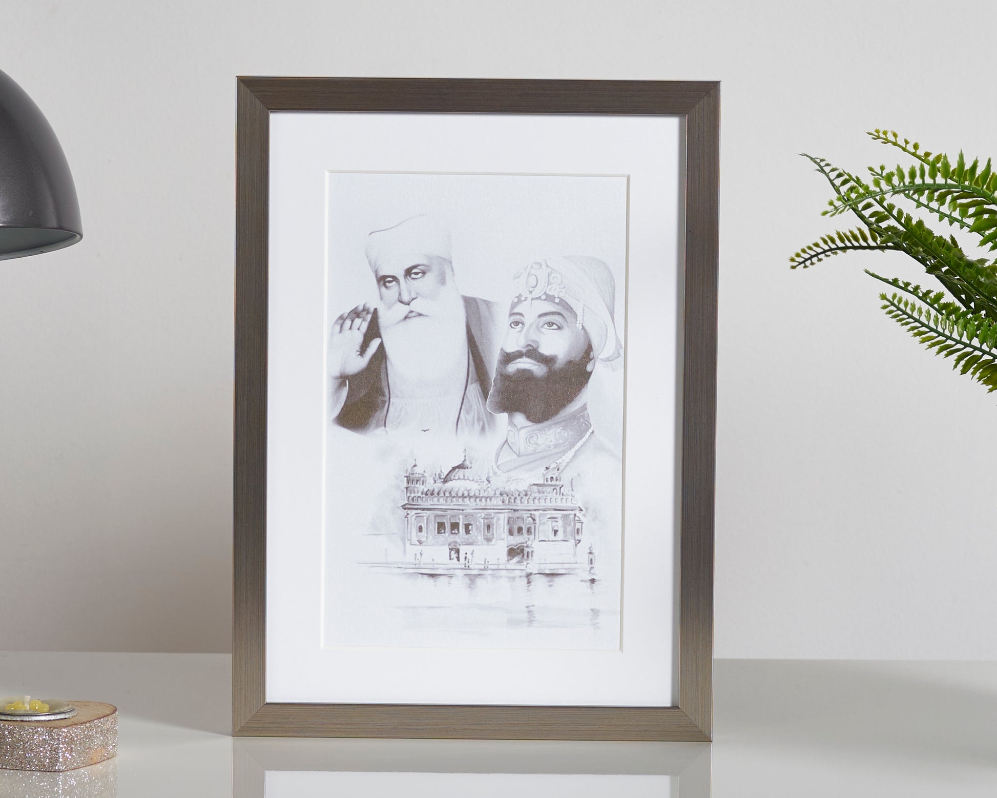 Guru Nanak Dev, Guru Gobind Singh and Golden Temple