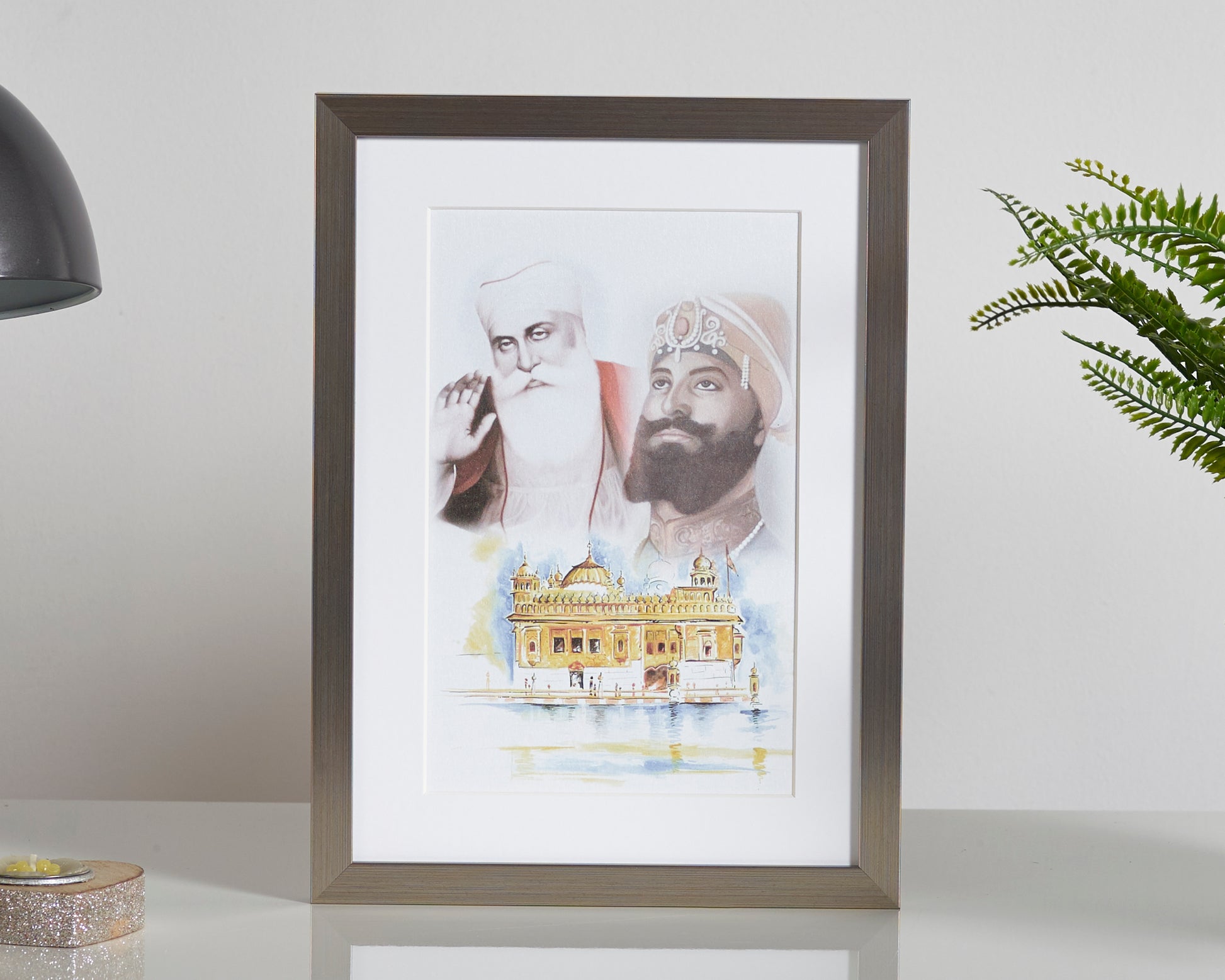 Guru Nanak Dev, Guru Gobind Singh and Golden Temple