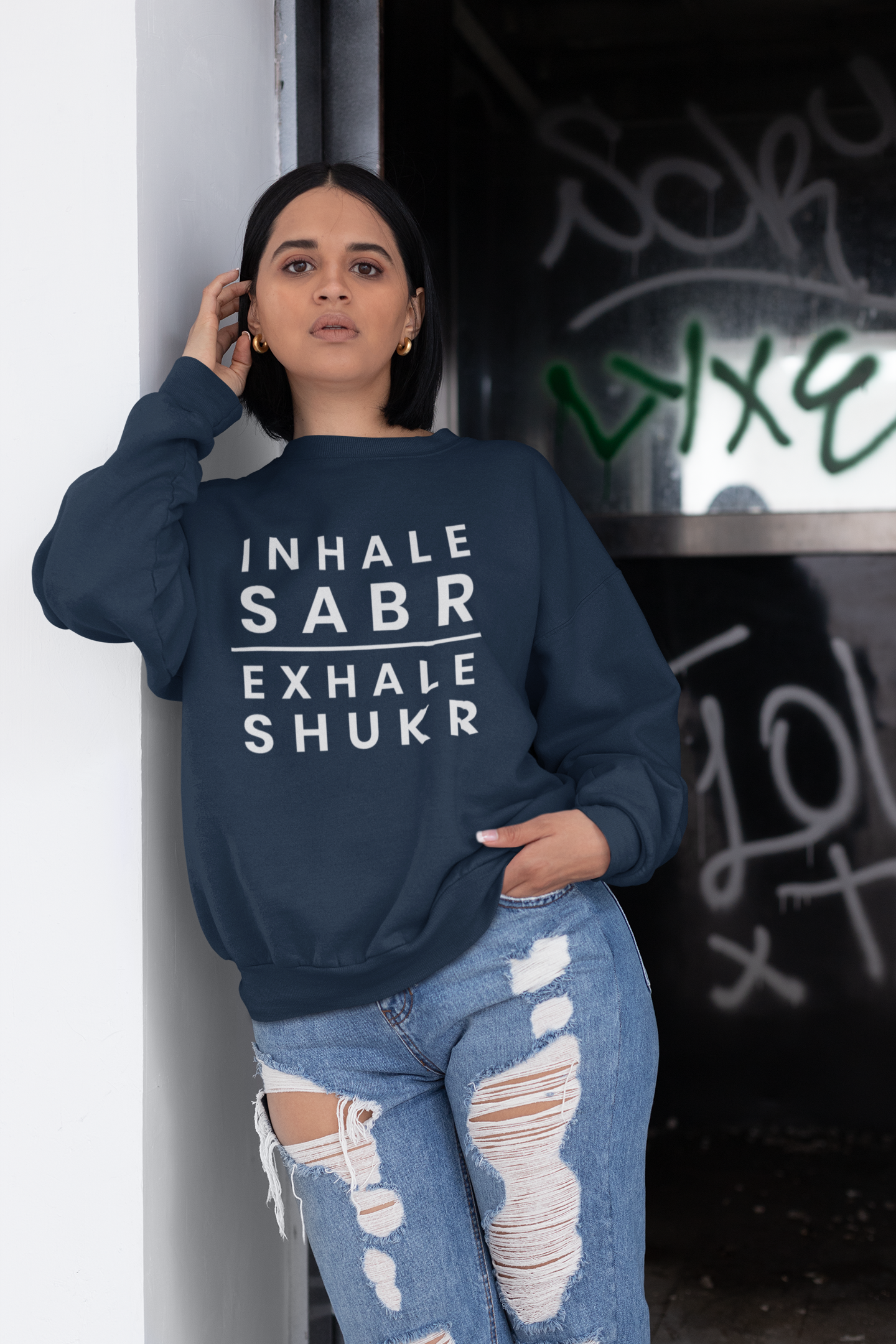 Inhale Sabr Unisex Sweatshirt - Various Colours