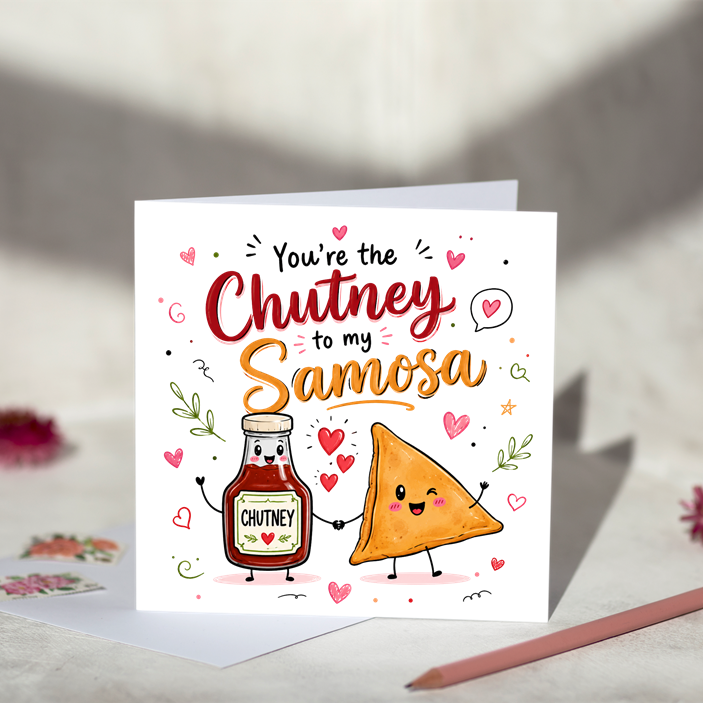 You're the Chutney to My Samosa