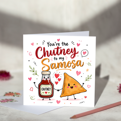 You're the Chutney to My Samosa