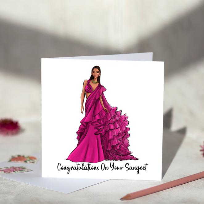 Sangeet Card