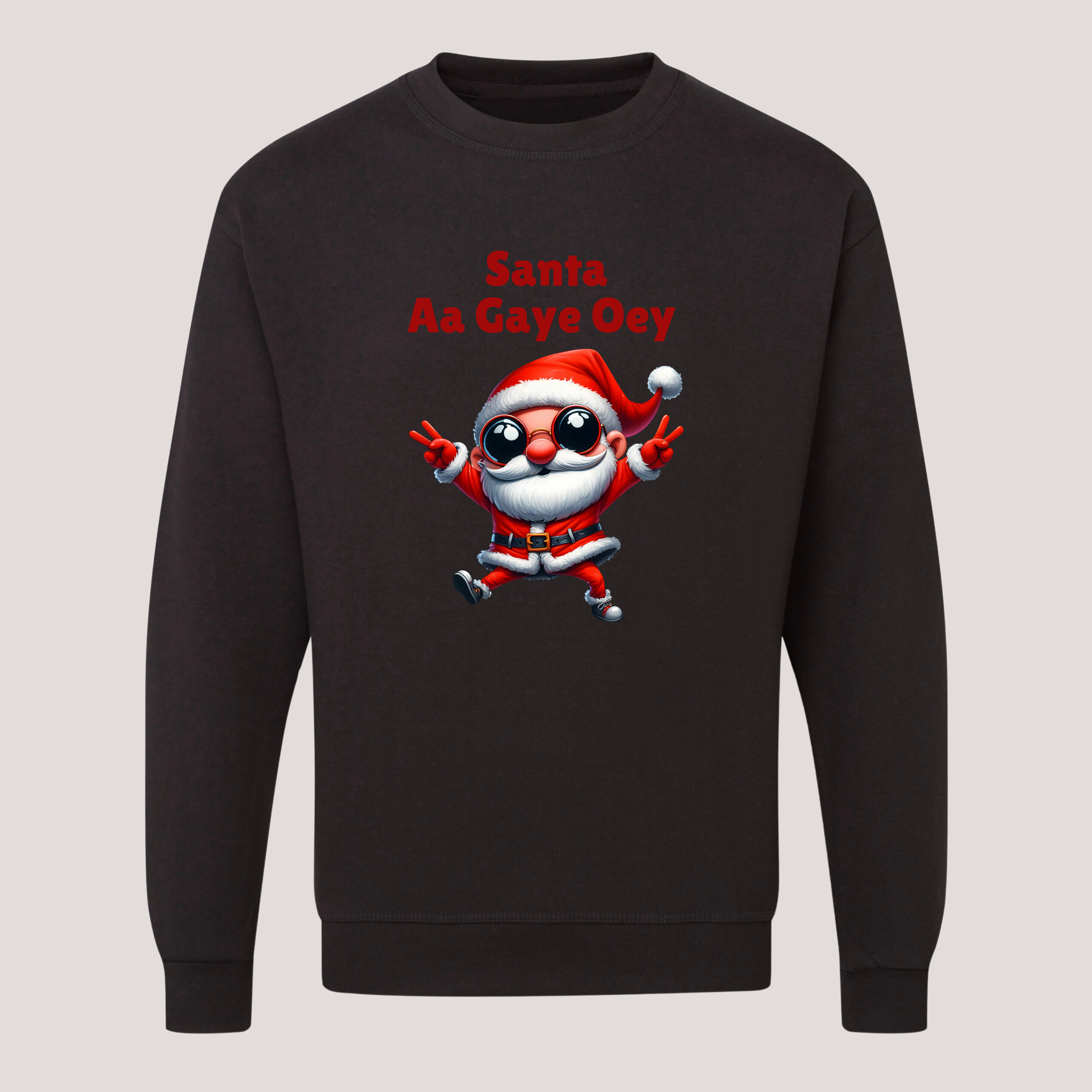 Santa Aa Gaye Oey Unisex Christmas Sweatshirt