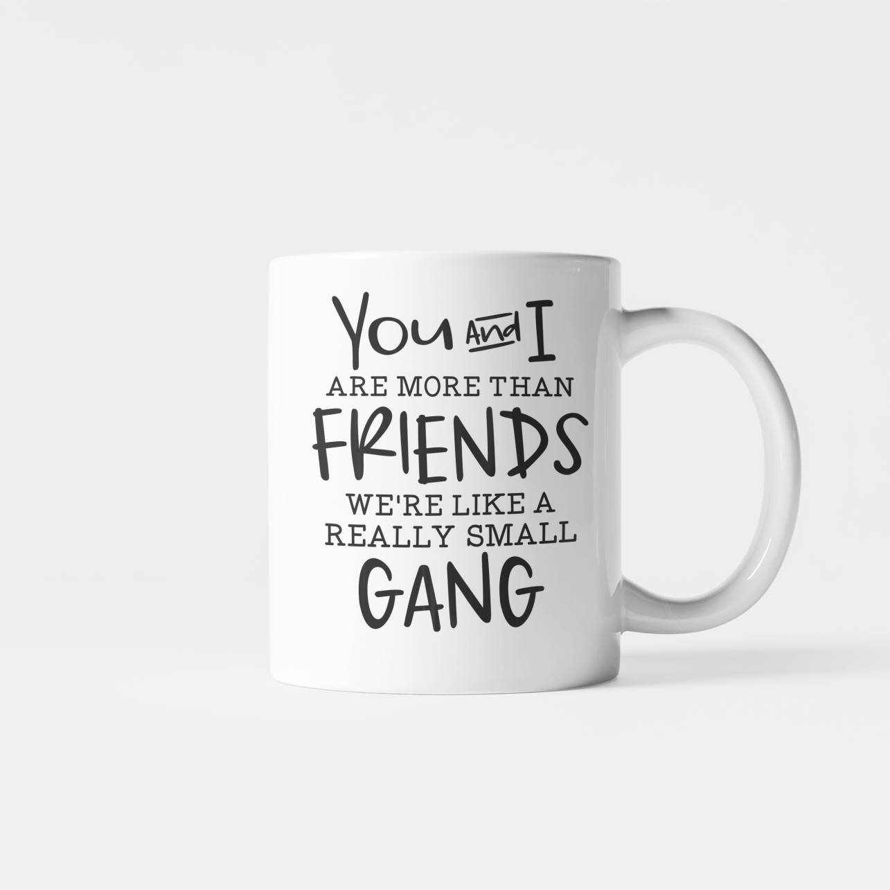 Best Friends Small Gang Mug