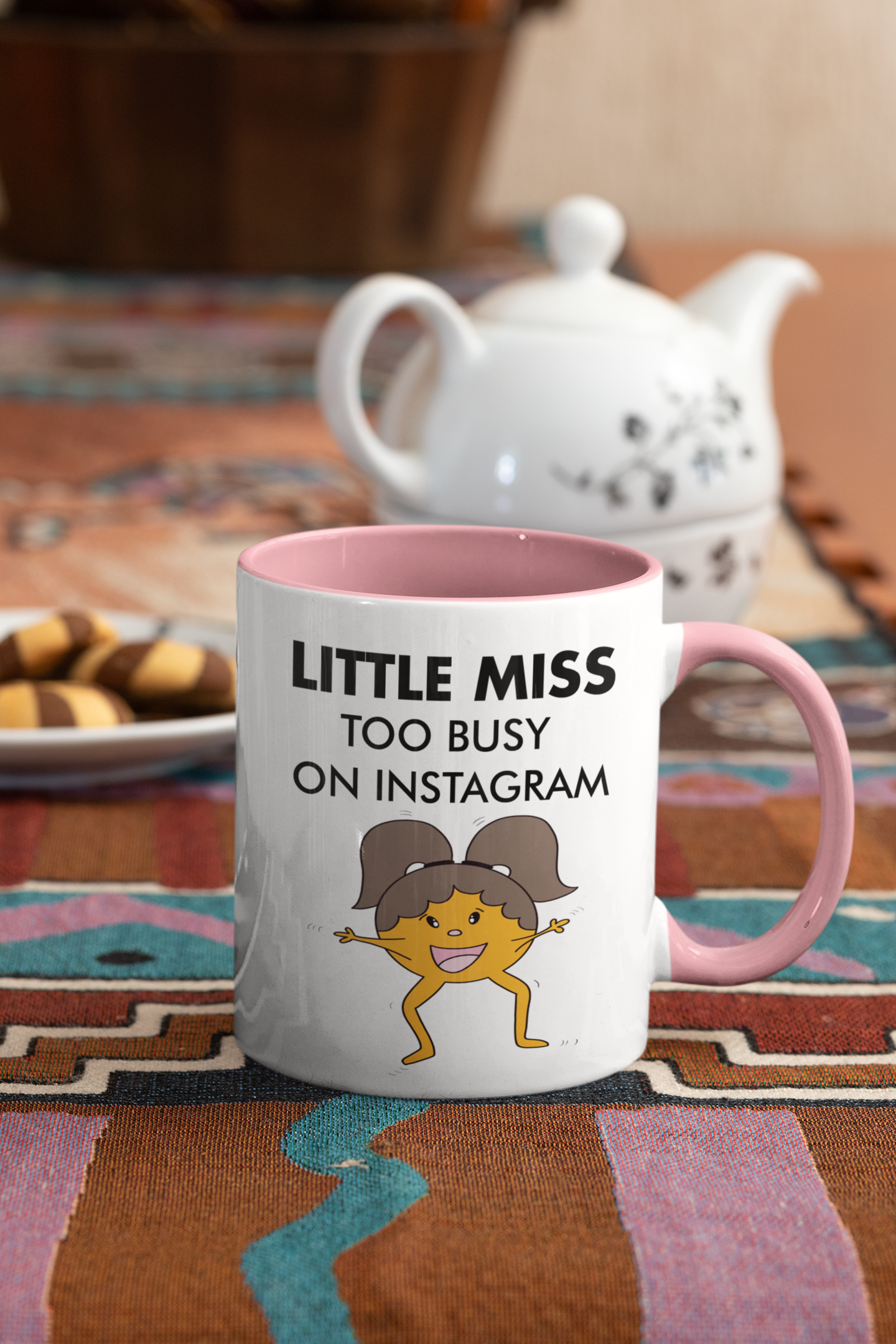 Little Miss Too Busy On Instagram Mug