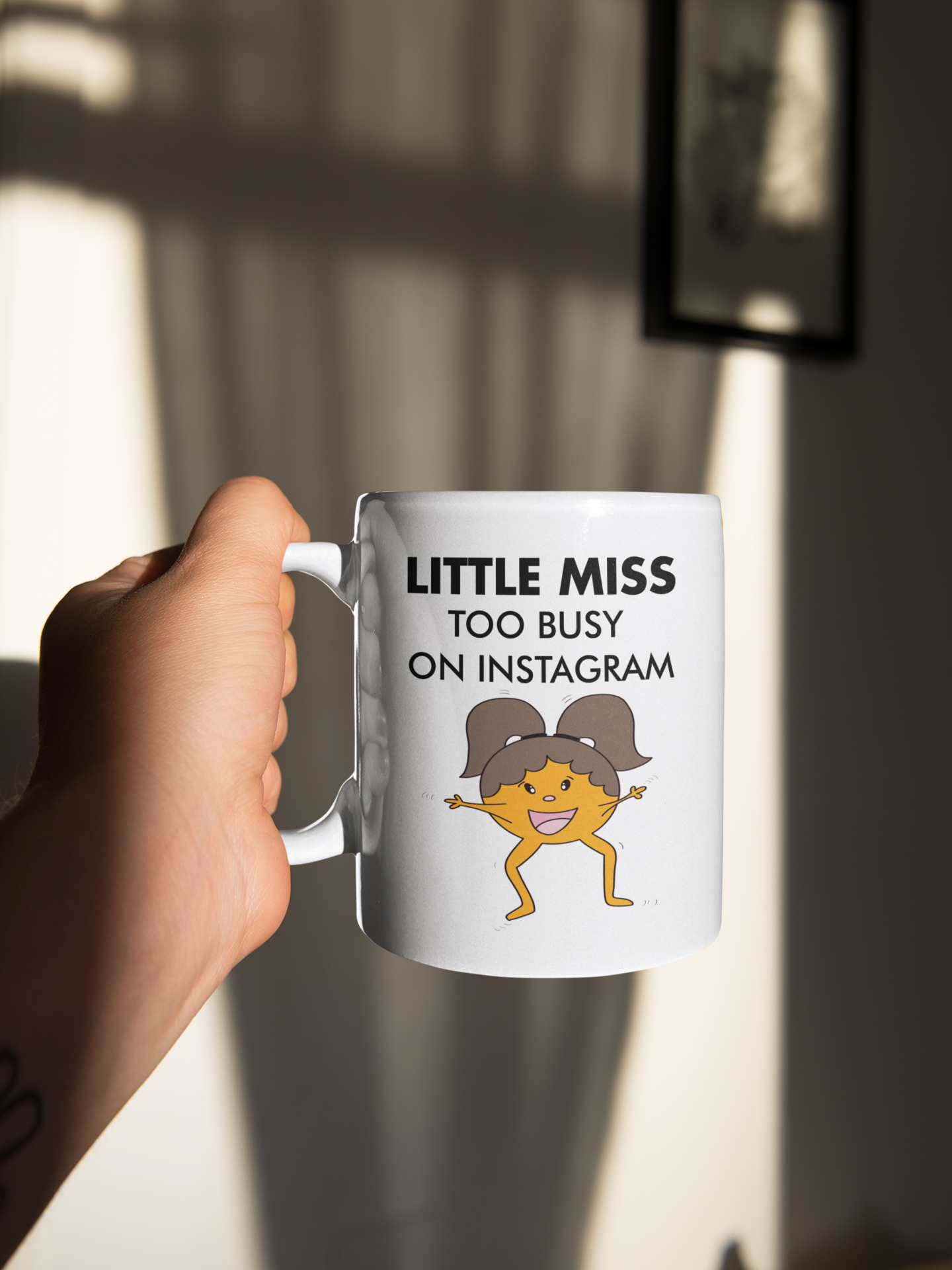 Little Miss Too Busy On Instagram Mug