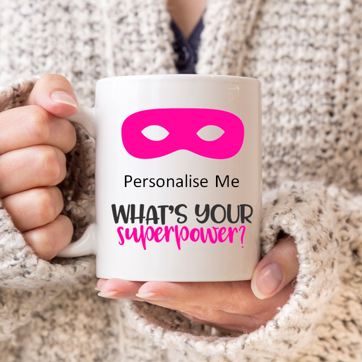 Personalise Me Super Power Mug